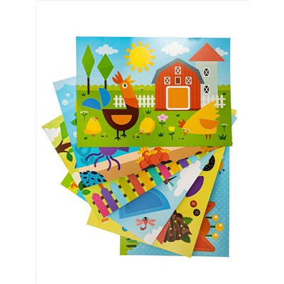 Пазл деревянный 32 элемента Baby Toys Wood