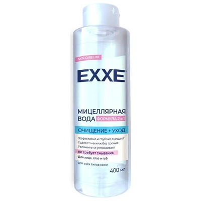 EXXE  Мицеллярная вода Очищение+уход 2в1400мл