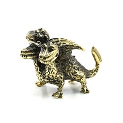 Дракон из бронзы "Горыныч" 29*19*19мм