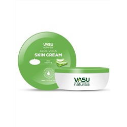 ALOE VERA Skin Cream With Vitamin-E, Vasu (АЛОЭ ВЕРА крем для кожи с витамином E, Васу), 140 мл.