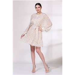 Viola Style 0965 белый_в_цветочек, Платье