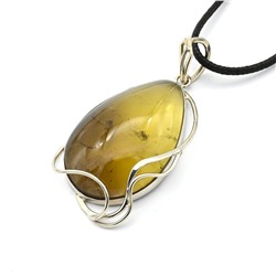 Кулон из цитрина 32*48мм