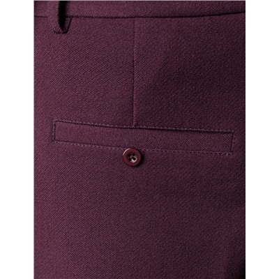 Прямые брюки из супер-плотной эластичной поливискозы