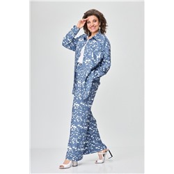 ANASTASIA MAK 1091 голубой, Брюки,  Рубашка