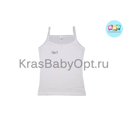 Майка белая для девочки
