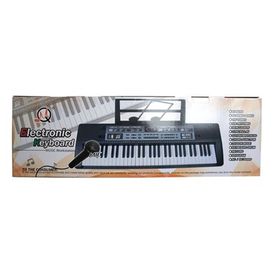 13 Синтезатор (на батар.) (USB, микрофон) с пюпитром 89*28см / коробка  885USB АКЦИЯ! СКИДКА 20%