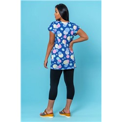 Костюм женский Текс-Плюс, цвет черный синий