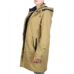 F3933 KHAKI Ветровка женская CO-COCOPINE (100% полиэстер) размер 50 (идет на 56 российский)