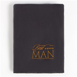 Плед "Этель" Best Man 130х150 см, 100% п/э, флис 160 гр/м2