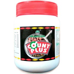 COUNT PLUS granules, Nagarjuna (КОУНТ ПЛЮС, гранулы, мужское бесплодие и связанные с ним проблемы, Нагарджуна), 200 г.