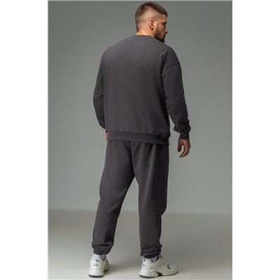 Мужской костюм оверсайз из футера трехнитки Happyfox