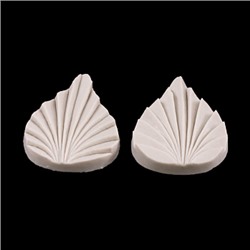 Силиконовый молд - вайнер "Листик №18" 6*7,5см