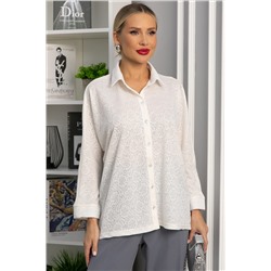 Рубашка кружевная Маринара (белая) Б14252-10М