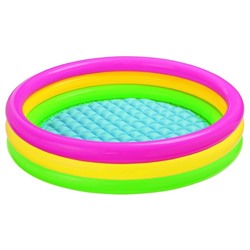 Бассейн Intex с надувным дном Радуга 2+ 114*25см / коробка 57412NP АКЦИЯ! СКИДКА 10%