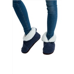 Чуни домашние цвет Индиго (модель 2023)