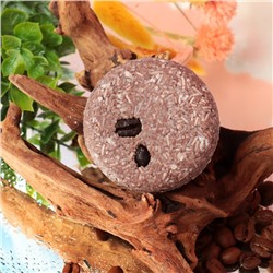 Органический твердый шампунь с экстрактом КОФЕ Fresh Plant Shampoo Bar, 60 гр.