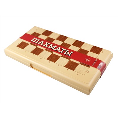 Настольная игра «Шахматы» большие (бежевые)