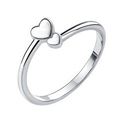 Кольцо из серебра без вставки, Л-10078