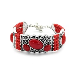 Браслет из коралла "Романтика 3", 18см