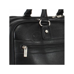 Cумка муж искусственная кожа Cantlor-G 709-5,  отд+отд.д/ноута,  1внеш+4внут/карм,  плечевой ремень,  черный 227816