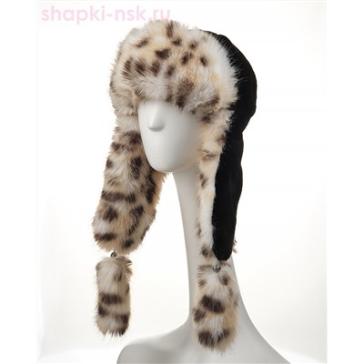 Норд кролик/рысь Ушанка женская (56-58)