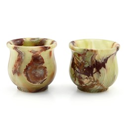 Подарочные стопки 100мл 2 шт 60*60*60мм в подарочной упаковке