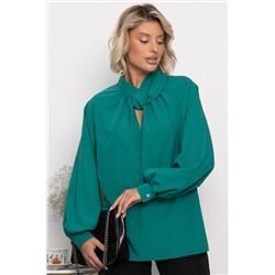 Блуза Юрмала (изумруд) Б14268-30М