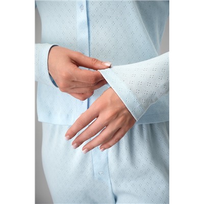 Женская пижама с брюками из ажурного хлопка Happyfox