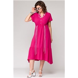 EVA GRANT 7139 фуксия, Платье