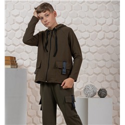 Толстовка "Тимур" хаки