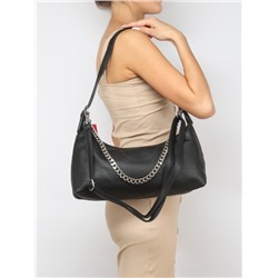 Сумка женская искусственная кожа XHD-16521,  1отд,  плеч/ремень,  черный 257041