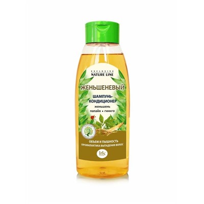 Шампунь-кондиционер EXCLUSIVE NATURE LINE 500мл Женьшень IRIS АКЦИЯ! СКИДКА 20%