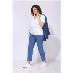 ANASTASIA MAK 1053а голубой, Брюки,  Жакет