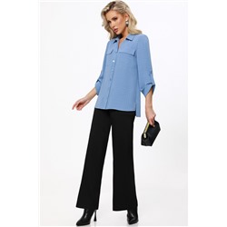 Блузка Серо-голубой