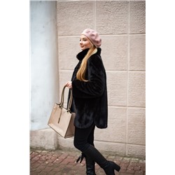 Мехофф Агата80.223-120 горький_шоколад(темно-коричневый), Полупальто