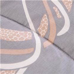 Комплект постельного белья Сатин с Одеялом 100% хлопок на резинке OBR158