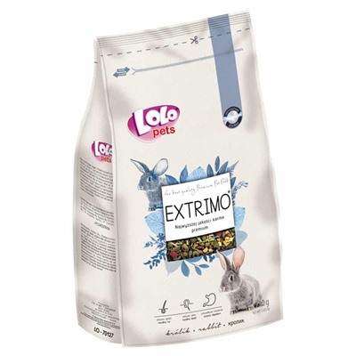 Ло-Ло Петс корм для кролика EXTRIMO 750гр LO-70127АГ