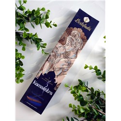 KAMASUTRA Premium Incense Sticks, Bestofindia (КАМАСУТРА премиальные благовония, Бэстофиндия), 70 г. (20 палочек + подставка в подарок)