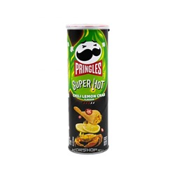 Чипсы со вкусом лимона и краба (острые) Pringles, Китай, 110 г Акция