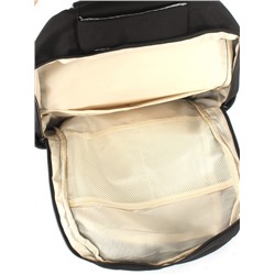 Рюкзак MF-8012,  молодежный,  2отд,  5внутр+4внеш.карм,  черный 256393