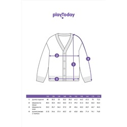 Кардиган PLAYTODAY #1022934
