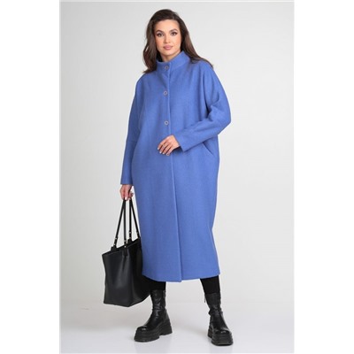 Michel chic 358 голубой, Пальто