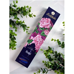 ROSE Premium Incense Sticks, Bestofindia (РОЗА премиальные благовония, Бэстофиндия), 70 г. (20 палочек + подставка в подарок)