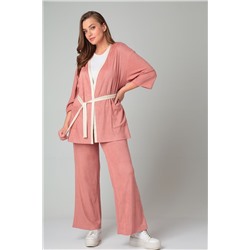 Michel chic 1314 пудра, Кардиган,  Брюки