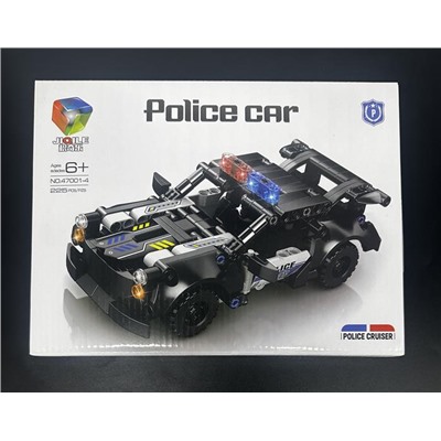 Конструктор POLICE CARE Полицейская Спортивная машина 225дет. 28*21см / 47001-4