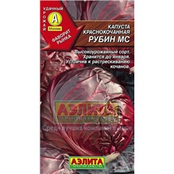 Капуста Краснокочанная Рубин МС (Аэлита) 0,3г