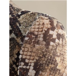 Водолазка с прозрачными рукавами