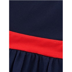 Платье UD 1466 син/красн