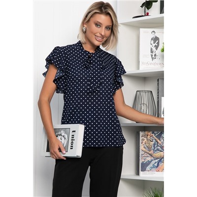 Блуза Челси (синяя) Б13948-6М