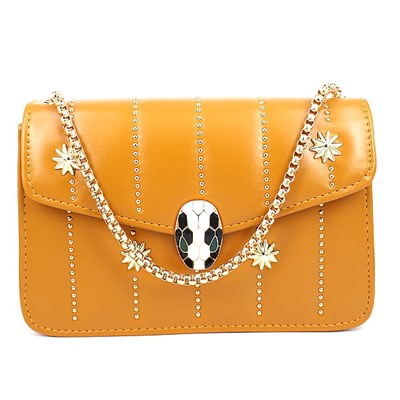 MINI BAG кожа PU (рыжая)